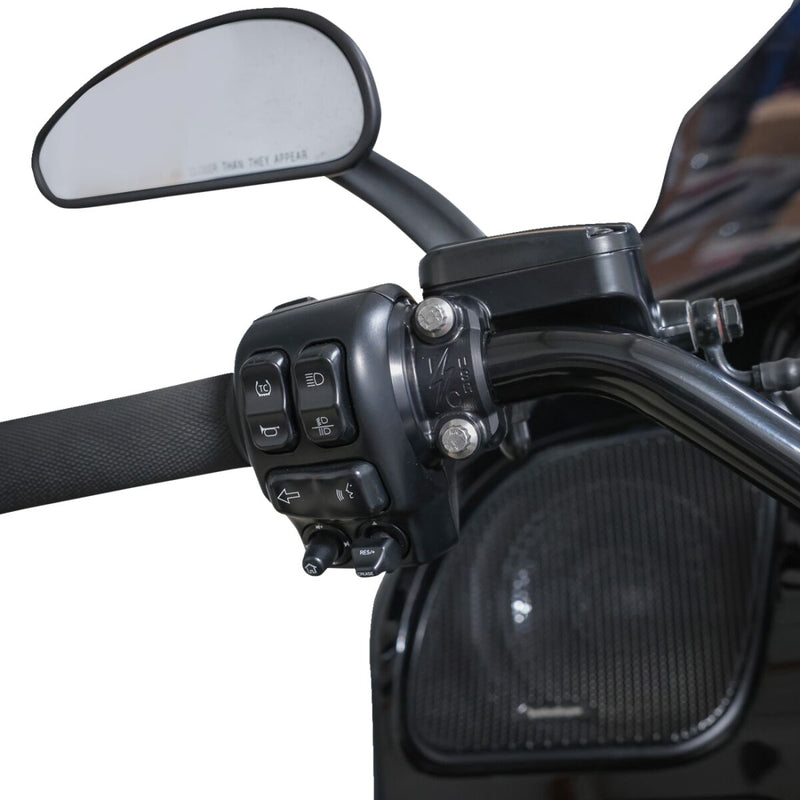 Speedway Perch Clamp Black| Polished #TSC-2803-1