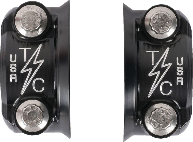 Speedway Perch Clamp Black| Chrome| Polished Fitment Harley-Davidson #TSC-2803-4