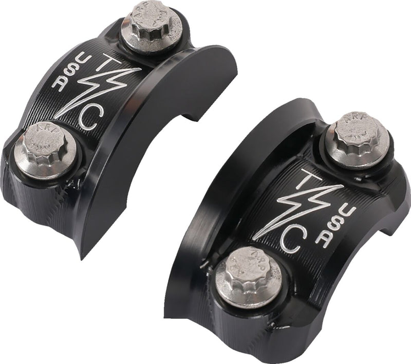 Speedway Perch Clamp Black| Chrome| Polished Fitment Harley-Davidson #TSC-2803-4