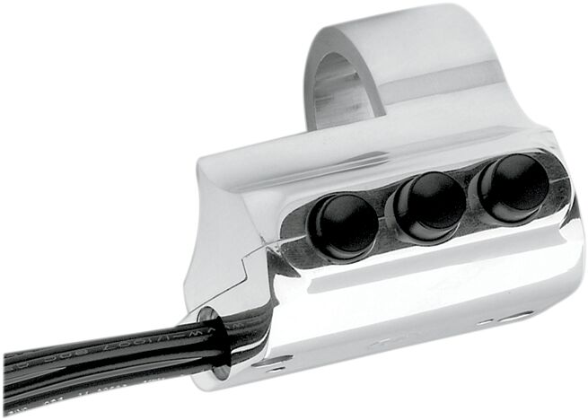 Contour Billet Handlebar Switch Dyna,
Softail,
Classic,
Sportster,
Touring
