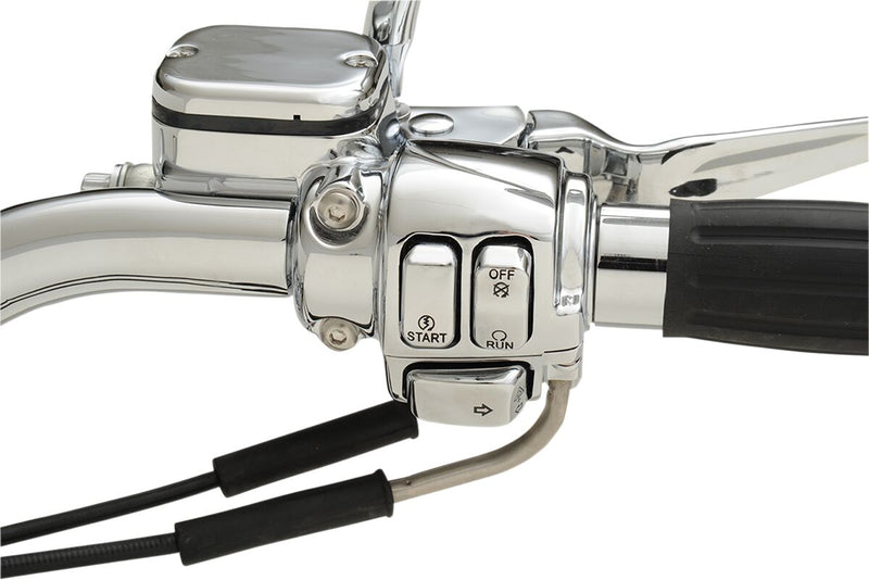 Drag Specialties Switch Cap Kit for Various Various Harley-Davidson Motorcycles (See Fitment List)