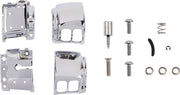 Drag Specialties Handlebar Switch Housing Kit Fits Harley-Davidson Dyna, Softail Models 2016-2024 Chrome