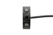 Daytona 3-Button Switch for Handlebars Black Aluminium