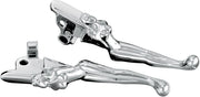 Kuryakyn Silhouette Levers In Chrome For Harley-Davidson 1996-2017 Cable Clutch Motorcycles