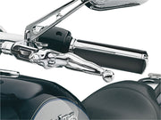 Kuryakyn Silhouette Levers In Chrome For Harley-Davidson 1996-2017 Cable Clutch Motorcycles #KUR1049