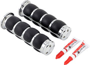 ISO®-Grips Black| Chrome #KUR6240