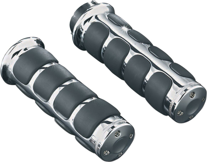 ISO®-Grips Black| Chrome