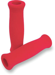 EBC Baja Foam Grips Red Closed End Rubber Pair