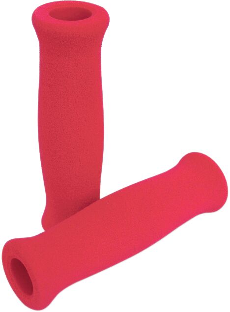 EBC Baja Foam Grips Red Closed End Rubber Pair #BG002