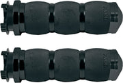 Avon Grips Air Cushioned Grips In Black Anodised For Metric Touring Motorcycles Anodised| Black