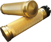 Accutronix  Grips Handlebar Knurled 1" Brass - Part #105782