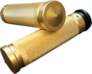 Accutronix  Grips Handlebar Knurled Fly-By-Wire Brass - Part #105784