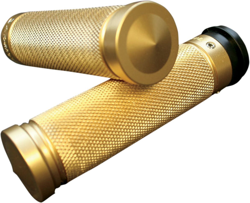 Accutronix  Grips Handlebar Knurled Fly-By-Wire Brass - Part #105784