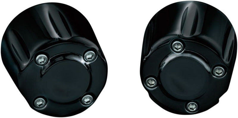 Kuryakyn Grip End Weights In Gloss Black