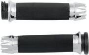 Excalibur Custom Grips Dyna, Softail, Classic, Sportster, Touring, V-Rod Black