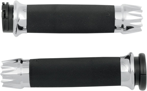 Excalibur Custom Grips Dyna, Softail, Classic, Sportster, Touring, V-Rod Black