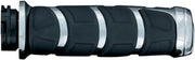 Kuryakyn Kinetic Grips In Chrome For 1974-2023 Harley-Davidson Single And Dual Throttle Cable Models #KUR6350