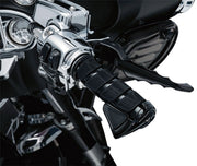 Kuryakyn Kinetic Grips In Gloss Black For For 2008-2024 Harley-Davidson E-Throttle Models & Road King Special/Trike