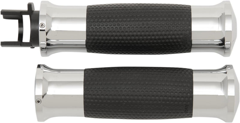 Avon Performance Gel Grips In Chrome For 2014-2017 Indian Motorcycles