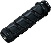 Kuryakyn Kinetic™ Grips Black Gloss Aluminium Rubber Pair