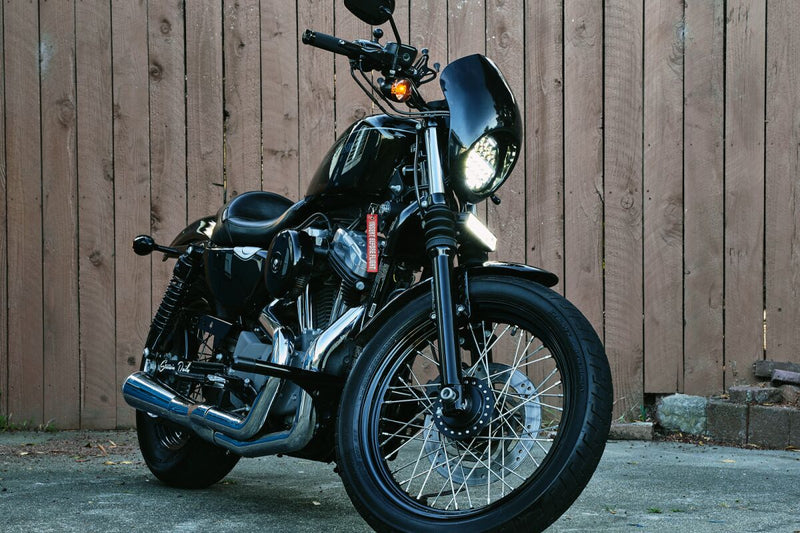 Avon Performance Custom Contour Grips In Black For 1974-2023 Harley-Davidson Single And Dual Throttle Cable Models