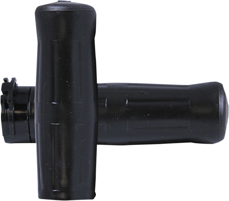 Avon Performance Old School Grips In Black For 1974-2023 Harley-Davidson Single And Dual Throttle Cable Models