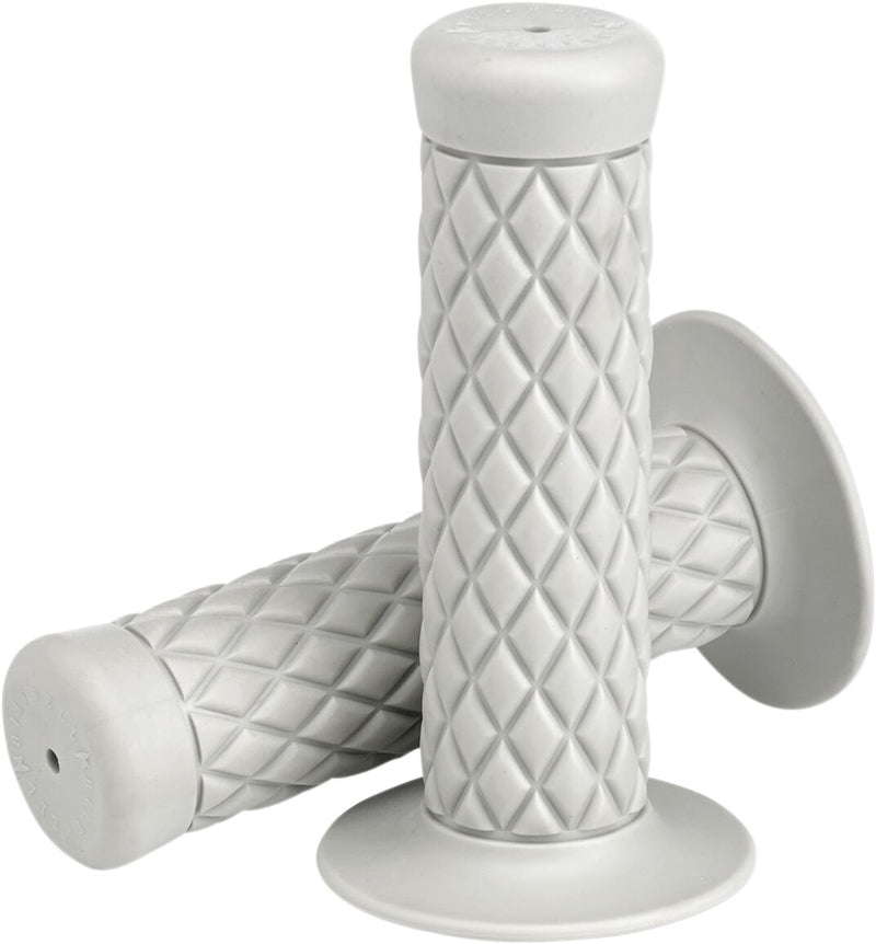 Biltwell 1 Inch Thruster TPV Grips in White