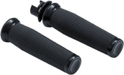 Kuryakyn Thresher Grips For Indian 2014-2017 Chief Classic, Chieftain, Dark Horse, Springfield & Vintage In Black