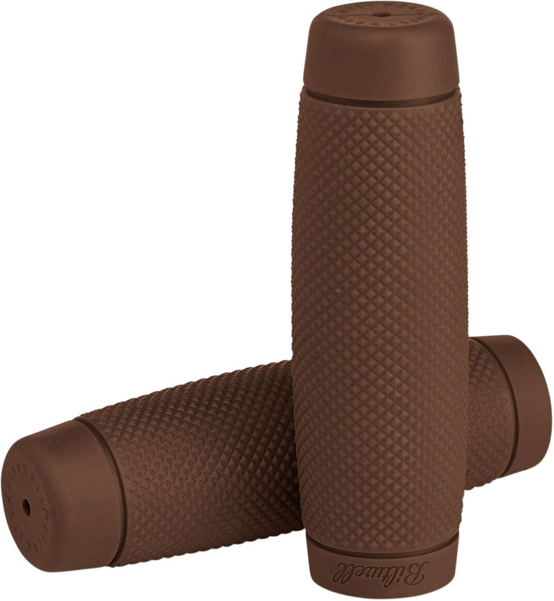 Biltwell 7/8 Inch Recoil TPV Grips in Chocolate