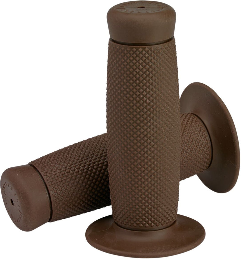 Biltwell 7/8 Inch Renegade TPV Grips in Chocolate