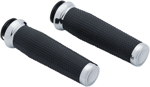 Kuryakyn Thresher Grips In Chrome For Indian 2018-2020 Motorcycles