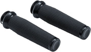 Kuryakyn Thresher Grips In Satin Black For Indian 2018-2020 Motorcycles