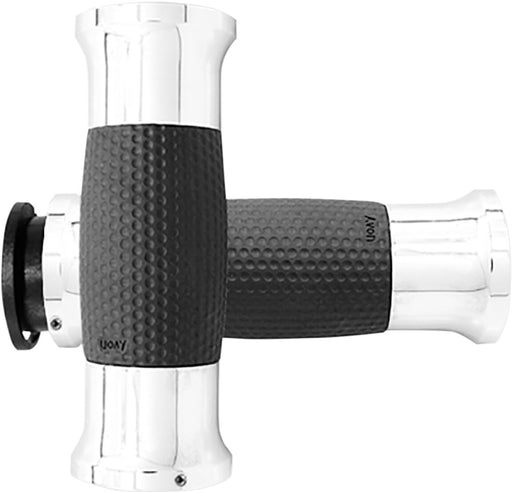 Avon Air Gel Grips In Chrome For Indian 2018-2021 Touring Models