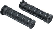 Kuryakyn Dillinger Grips in Stain Black For 1974-2023 Harley-Davidson Single And Dual Throttle Cable Models #KUR6673