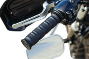 Kuryakyn Dillinger Grips in Stain Black For 1974-2023 Harley-Davidson Single And Dual Throttle Cable Models
