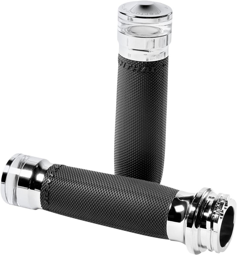 Vision Series Contour LED Turn Signal Grips Dyna,
Softail,
Classic,
Sportster,
Touring,
Street