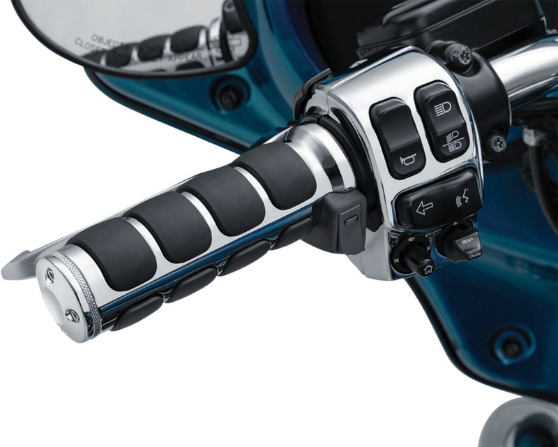 Heated ISO® Grips Dyna,
Softail,
Classic,
Revolution,
Sportster,
Touring