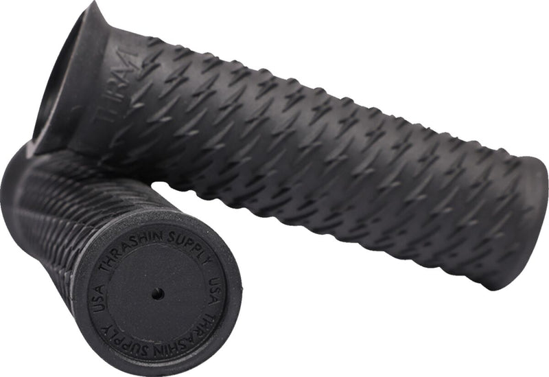 Thrashin Supply Co. Bolt Grips in Black For 1 Inch Handlebars