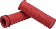 Thrashin Supply Co. Bolt Grips in Red For 1 Inch Handlebars