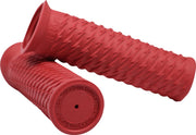 Thrashin Supply Co. Bolt Grips in Red For 1 Inch Handlebars