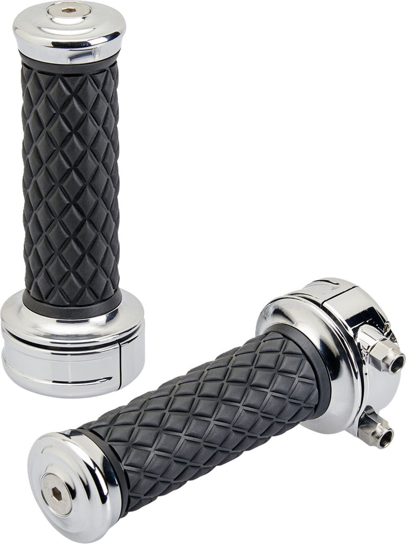 Biltwell Chrome Alumicore Grips