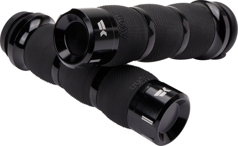 Khrome Werks Klassic Air Grips for Various Various Harley-Davidson Motorcycles (See Fitment List)