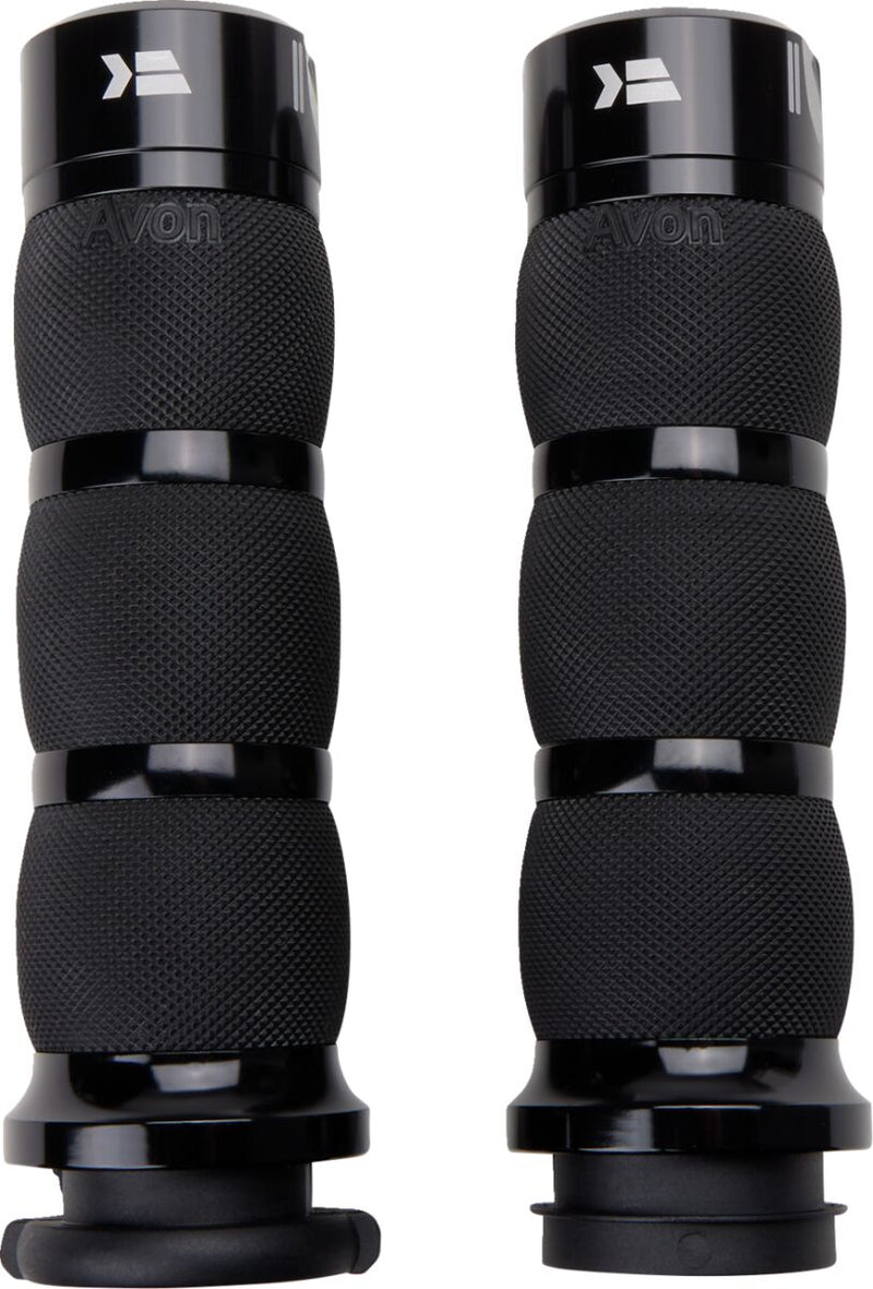 Khrome Werks Klassic Air Grips for Various Various Harley-Davidson Motorcycles (See Fitment List)