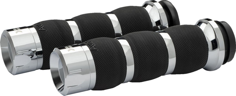 Khrome Werks Klassic Air Grips for Various Various Harley-Davidson Motorcycles (See Fitment List)