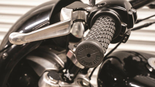 Burly Brand 7/8” Diamondback Grips for 2015-2020 Harley-Davidson Black Pair