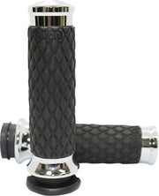 Diamond Contour Grips Dyna,
Softail,
Touring,
Trike
