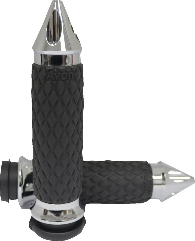 Diamond Contour Grips Dyna,
Softail,
Touring,
Trike
