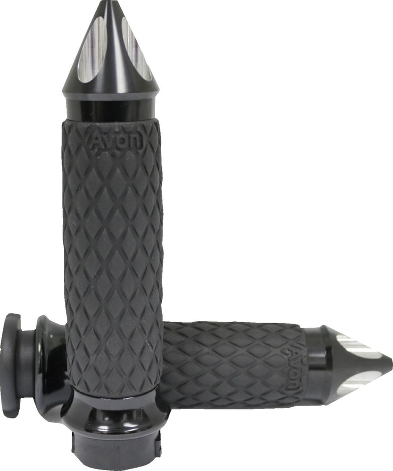 Diamond Contour Grips Dyna,
Softail,
Touring,
Trike