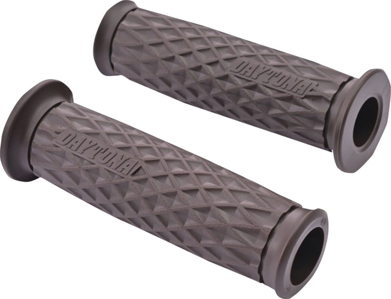 Daytona "GRIPPYGRIP" GGD-Grid Grips Grippy Grip Brown Pair