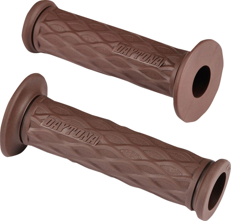Daytona "GRIPPYGRIP" GGD-Nami Grip Grippy Grip Grips Brown Pair